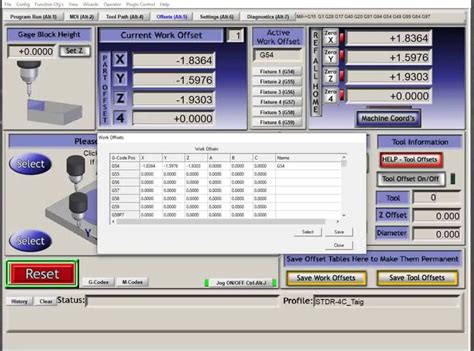 how many types of offset in cnc machine|cnc offset and reference.